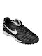 Tiempo Natural III Kids Turf Soccer Shoes Black
