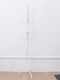 Metallic Coat Rack White 42x42x172cm