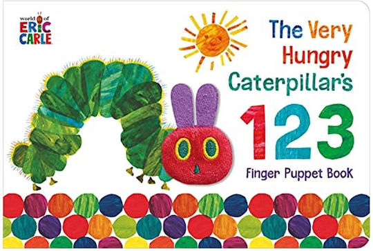 123 Counting Book, Книжка с кукли за пръсти "Много гладната гъсеница" (The Very Hungry Caterpillar Finger Puppet Book) 123 Counting Book, Книжка с кукли за пръсти "Много гладната гъсеница" (The Very Hungry Caterpillar Finger Puppet Book)