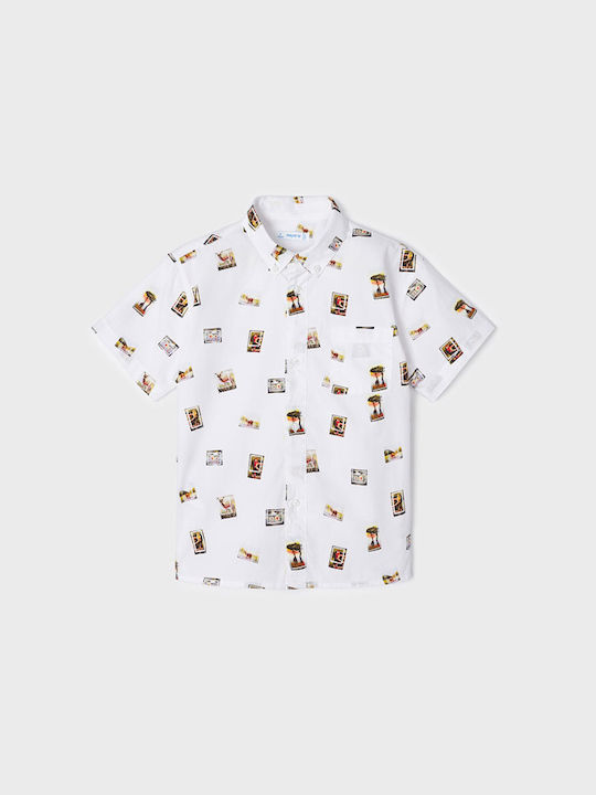 Mayoral Kids Shirt White