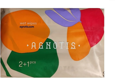 Agnotis Hypoallergenic Baby Wipes without Parabens & Alcohol 3x50pcs