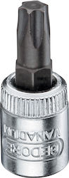 Gedore Καρυδάκι με Μύτη Torx και Καρέ Υποδοχής 1/2'' Μέγεθος T60x55mm Gedore Καρυδάκι με Μύτη Torx και Καρέ Υποδοχής 1/2'' Μέγεθος T60x55mm