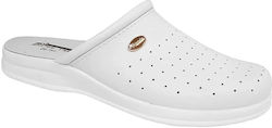 Industrial Starter Clogs White