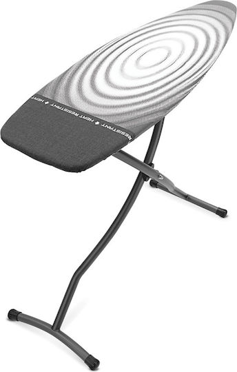 Brabantia Titan Oval Bügelbrett Für Dampfbügeleisen Zusammenklappbar 135x45cm
