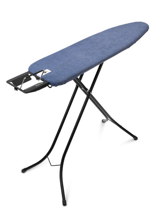 Brabantia Ironing Board for Steam Iron Foldable Denim Blue 110x30x96cm