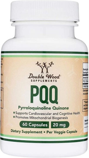 Double Wood PQQ 20mg Special Food Supplement 60 caps