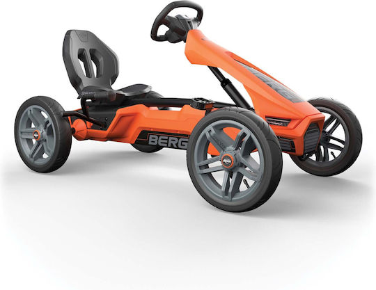 Rally Go Kart Cu Un Loc Cu Pedală Inspirat Portocaliu Pentru 4+ Ani