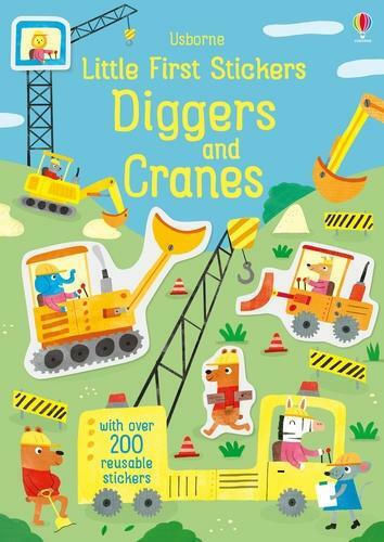 Little First Stickers Diggers and Cranes Little First Stickers Diggers and Cranes