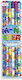 Ooly Monster Set de 12 Creioane HB cu Radieră