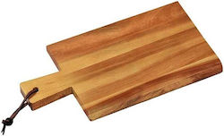 Kesper Rectangular Wooden Chopping Board Brown 29x14cm