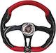 Simoni Racing Volan Auto Aluminium X4 Din Piele...