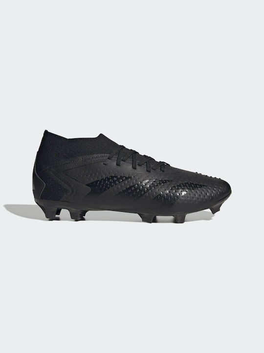 Adidas Predator Accuracy.2 FG Ψηλά Ποδοσφαιρικά Παπούτσια με Τάπες Core Black / Cloud White