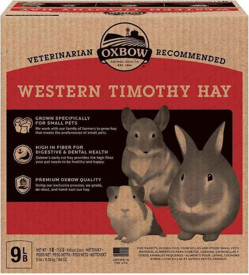 Oxbow Χόρτα για Κουνέλι Western Timothy 4kg