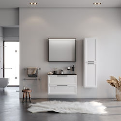 Martin Laguna 80 Countertop with Sink & Mirror ...