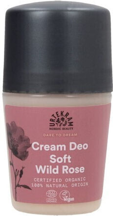 Urtekram Cream Soft Wild Rose Deodorant als Roll-On 50ml