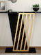 Gravity Wooden Console Table Black L90xW60xH76.8cm