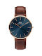 Daniel Wellington Uhr Batterie mit Braun