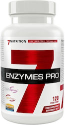 7Nutrition Enzymes Pro 120 φυτικές κάψουλες 7Nutrition Enzymes Pro 120 φυτικές κάψουλες
