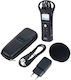 Zoom Battery Powered Portable Audio Digital Recorder with Memory Card and USB Power Supply