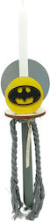 Candle with illuminated decorative Batman