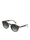 Carrera Unisex Sonnenbrillen mit Brauner Schildkröte Horn umrandetem Rahmen und Gray Verlaufsfarbe Gläser 301/S 086/9K