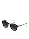 Carrera Unisex Sunglasses with Black Horn-Rimmed Frame and Grey Gradient Lenses 2048T/S 7ZJ/9O