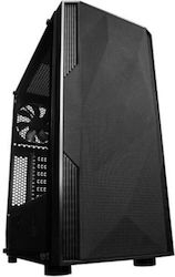 Logic Agir Full Tower Computer Case with Window Panel Black