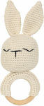 Baboo Knitted Rattle / Bracelet Bunny