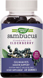 Nature's Way Sambucus Soc 25mg 60 Gummies