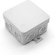 Arli Cutie electrică pentru montaj exterior IP55 75x75x40mm în culoarea Gri
