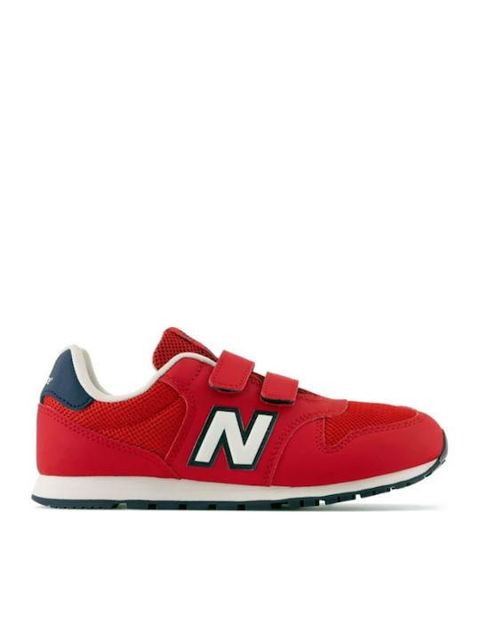 New Balance 500 Παιδικά Sneakers με Σκρατς Κόκκινα