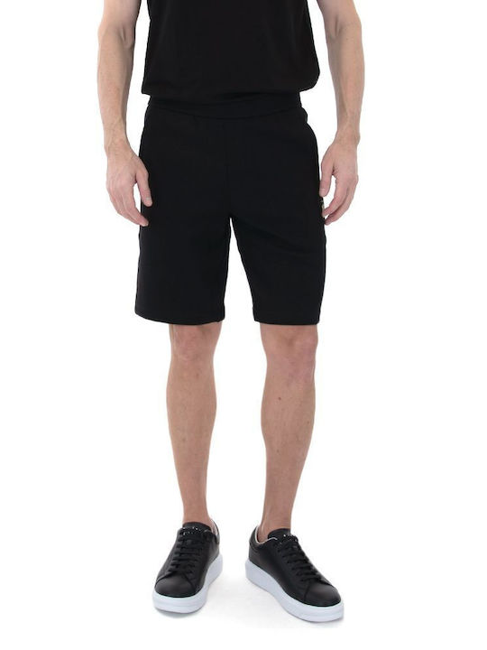 Armani Exchange Pantaloni scurți sport bărbați Negru