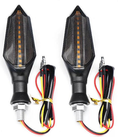 Flash Motorcycle Rear Red LED for Piaggio Vespa for Triumph Daytona 2pcs