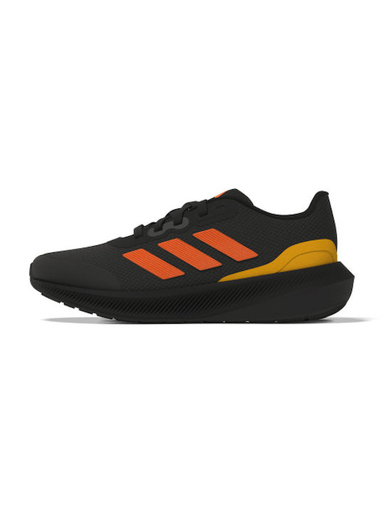 Adidas Αθλητικά Παιδικά Παπούτσια Running Runfalcon 3.0 K Core Black / Screaming Orange / Solar Gold