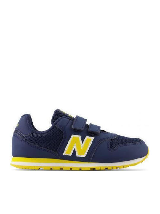 New Balance 500 Παιδικά Sneakers με Σκρατς Blauw