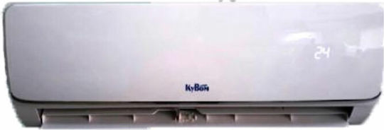 KyBom FCU-51BM Fan Coil 2.7/4.5kW Τοίχου 79.5x21.5x28.5cm Λευκό