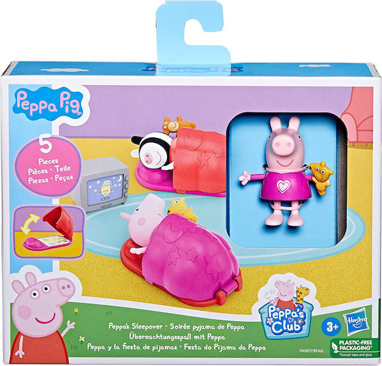 Hasbro Miniatur-Spaßspielzeug Peppa Pig Momente Übernachtung Für 3+ Jahre Mehrfach (null)