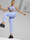Train Strong Schulung Frauen Gekürzt Leggings Hochgeschnitten Lila