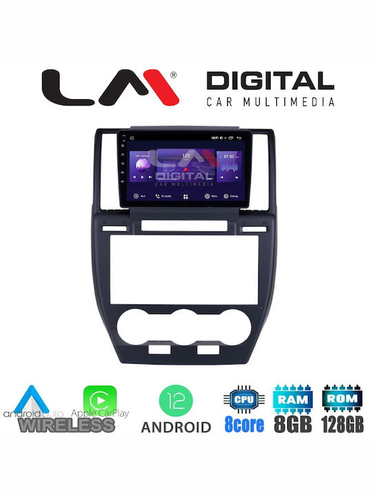 LM Digital Ηχοσύστημα Αυτοκινήτου για Land Rover Freelander 2007-2012 (Bluetooth/USB/WiFi/GPS/Apple-Carplay/Android-Auto) με Οθόνη Αφής 9"