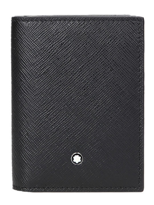 Sartorial Leather Men's Wallet Cards Black