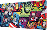 Grupo Erik XXL Mouse Pad Multicolour 800mm Marvel Characters