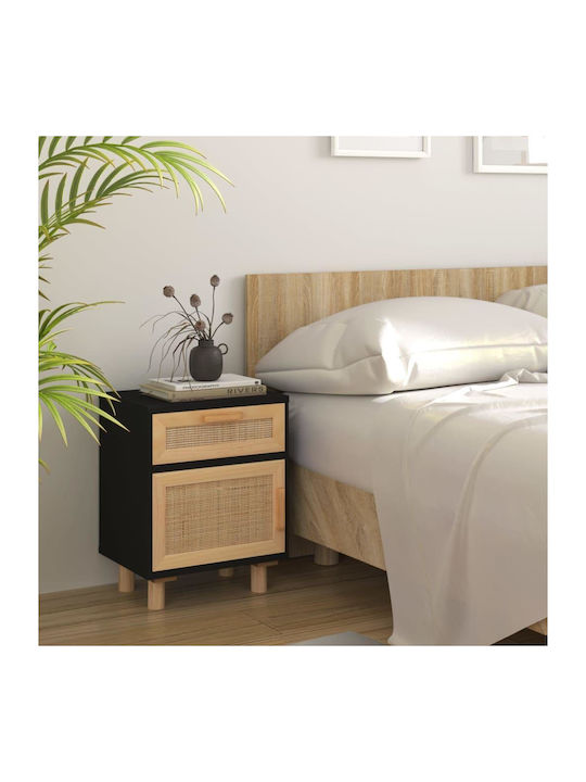 Wooden Bedside Table 40x30x50cm