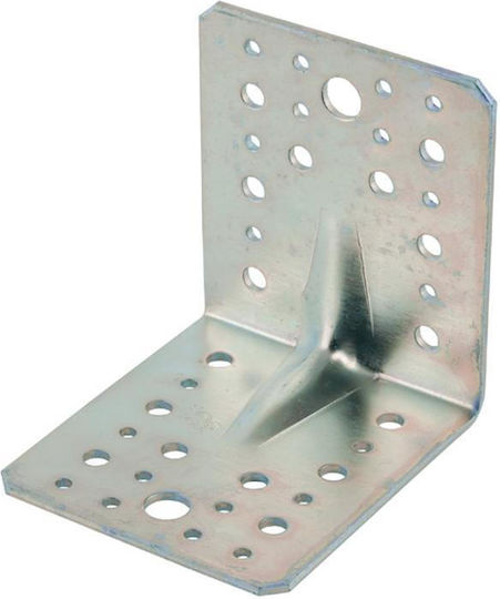 ArteLibre Raft de colț din Aluminiu în Culoare Argintiu 70x70mm 1buc 04010503