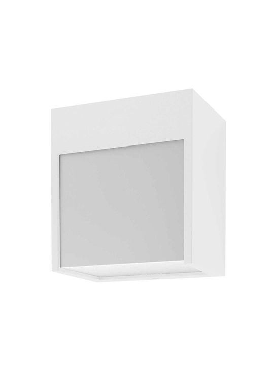 Rabalux Balimo Επιτοίχια Εξωτερική Πλαφονιέρα LED IP54 12W με Φυσικό Λευκό Φως