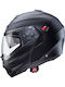 Caberg Duke-X Matt Black Κράνος Μηχανής Flip-Up ECE 22.06 1550gr με Pinlock και Sunvisor