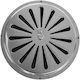 Karkon Perdea de ventilație 19.5x19.5cm Rotundă