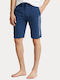 Ralph Lauren Men's Summer Cotton Pajama Bermuda Blue