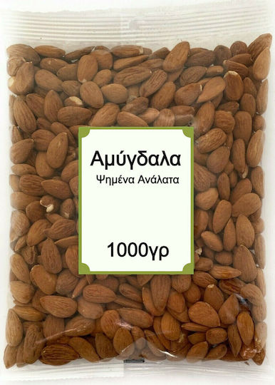 Nutsbox Almonds Roasted Shelled Unsalted 1000gr