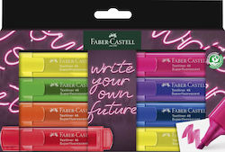 Faber-Castell Textliner 46 Textmarker Neon 8Stück