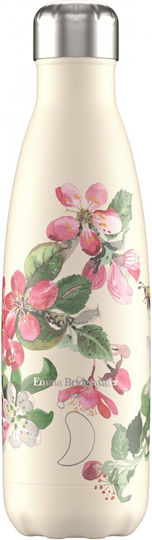 Chilly's Emma Bridgewater Stainless Steel Thermos Bottle BPA Free 500ml Blossoms